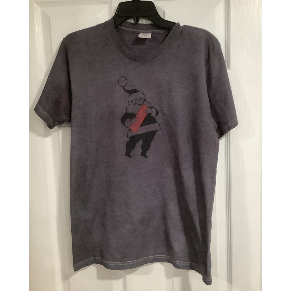 SUPREME F/W 2016 Santa Claus T-Shirt Tee Gray Medium  Christmas